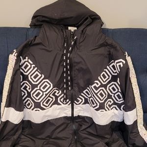 Victoria's Secret Pink jacket black white sequins